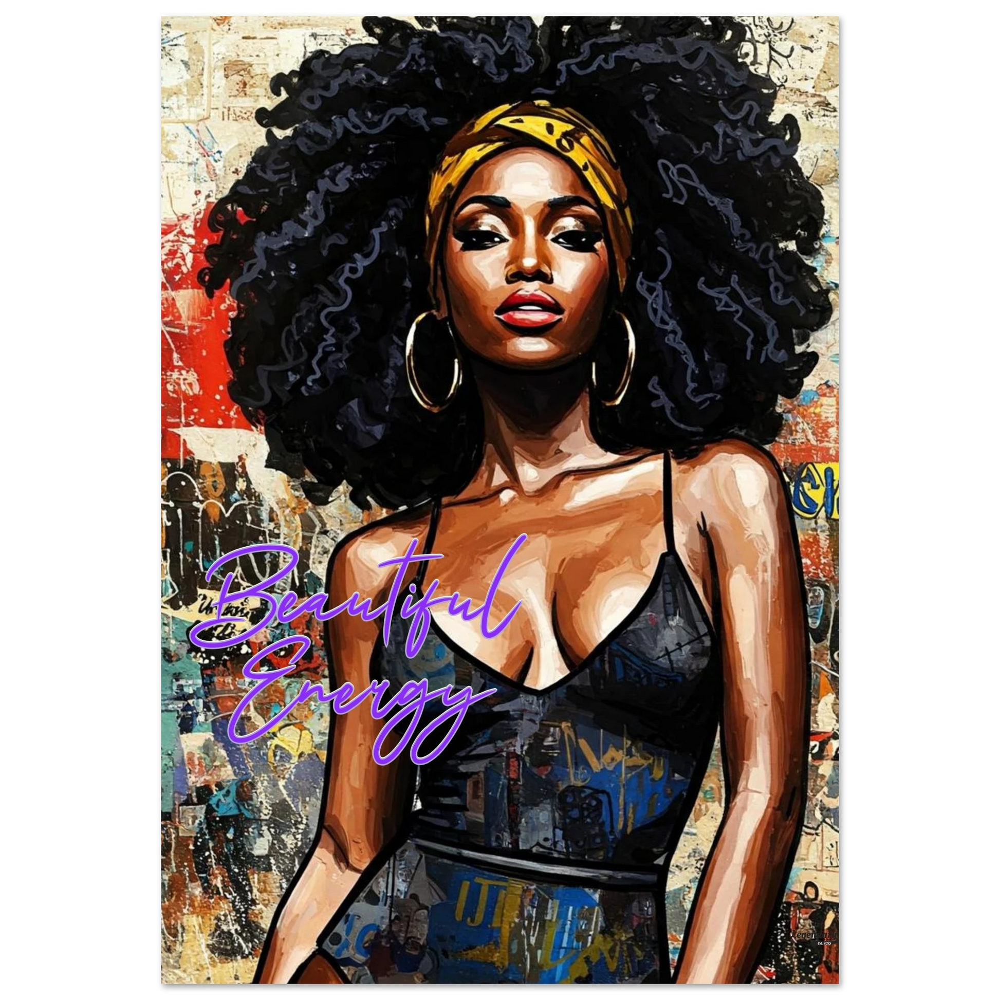 Beautiful Energy - Legendary Street Gear Exclusive Aluminum Print (Imperial)