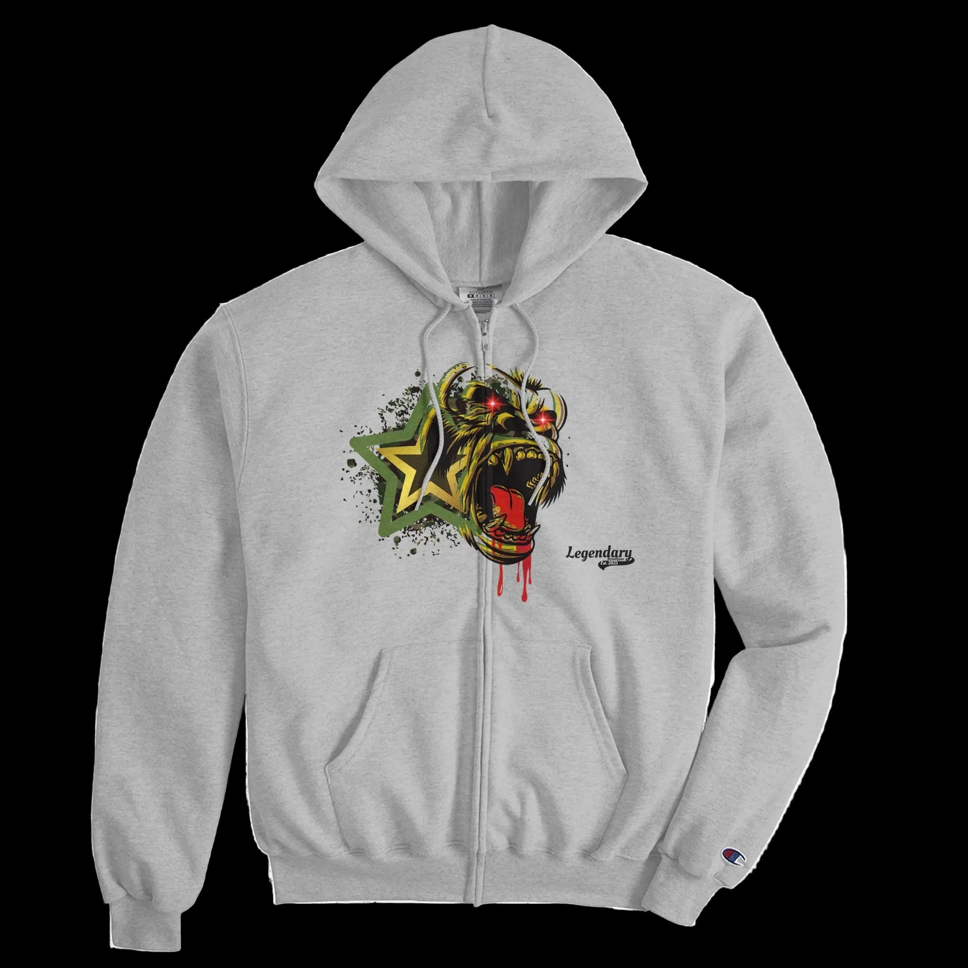 Champion Prime Survival Unisex Powerblend Zip Hoodie – Eco-Friendly Design